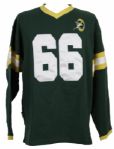 1995 Ray Nitschke Green Bay Packers Signed Jersey Sweatershirt - JSA 