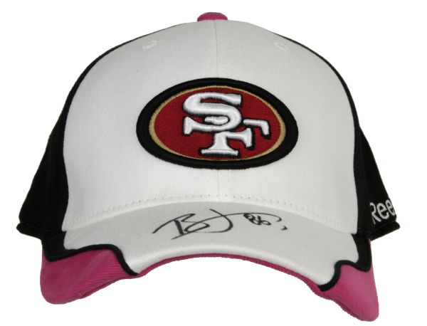 2009 Brian Jennings San Francisco 49ers Game Worn Signed Sideline Cap PSA/DNA NFL Auctions Certificate