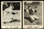1953-57 Spic and Span Braves 7 x 10 Card - Lot of 4 With Billy Bruton Bob Buhl Lou Burdette & Del Crandall