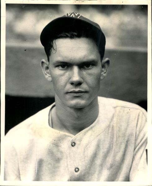 1936-37 Buddy Lewis Washington Senators "The Sporting News Collection Archives" Original Photo (Sporting News Collection Hologram/MEARS Photo LOA)