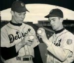 1905-60 circa Detroit Tigers Production Art The Sporting News Collection Archives Original Photos (Sporting News Collection Hologram/MEARS Photo LOA) - Lot of 22