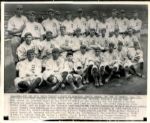 1914 Boston Braves Miracle Team "The Sporting News Collection Archives" Original Photo (Sporting News Collection Hologram/MEARS Photo LOA)