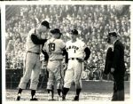 1965 Sadaharu Oh Jim Stanka Katsuya Nomura "The Sporting News Collection Archives" Original 7" x 9" Photo (Sporting News Collection Hologram/MEARS Photo LOA)