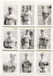 1950s Milwaukee Braves Original 3" x 3 1/2" Photo - Hank Aaron Eddie Mathews Johnny Logan Del Crandall Warren Spahn