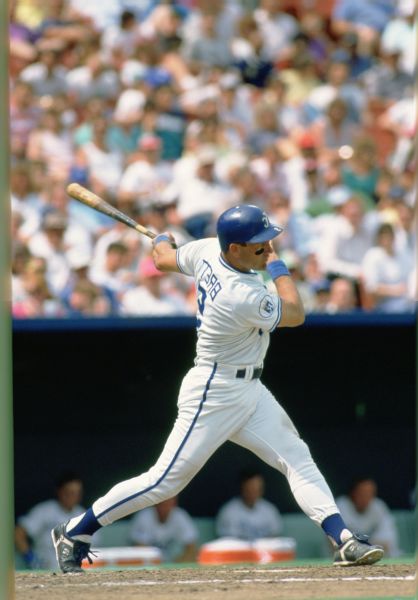 1985-93 George Brett Kansas City Royals "The Sporting News" Original Full Color Negative Slide (The Sporting News Collection/MEARS Auction LOA) 