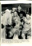 1941-45 Hank Greenberg Detroit Tigers The Sporting News Collection Archives Original Photos (Sporting News Collection Hologram/MEARS Photo LOA) - Lot of 4