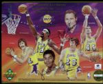 1992 Los Angeles Lakers Greats Photo Signed by Wilt Chamberlain Bill Sharman Jerry West Gail Goodrich - JSA 