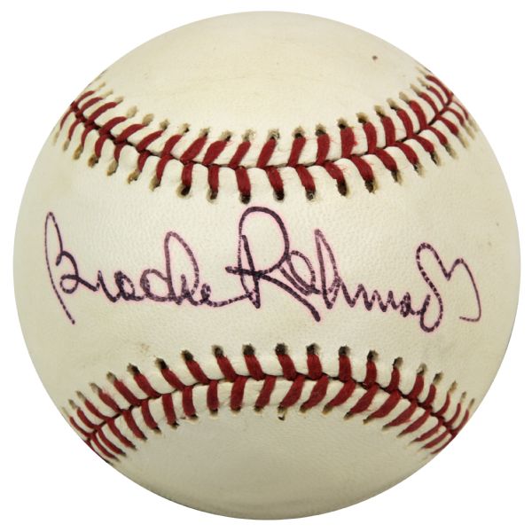 1970s Brooks Robinson Baltimore Orioles Single Signed Baseball - JSA 