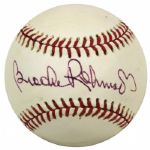1970s Brooks Robinson Baltimore Orioles Single Signed Baseball - JSA 
