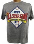 1989 Dan Plesac Milwaukee Brewers Signed Lot - 2 Cards, Shirt, Baseball, All Star Program - JSA 