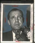 1935-57 Hank Greenberg Detroit Tigers Cleveland Indians The Sporting News Collection Archives Original Photos (Sporting News Collection Hologram/MEARS Photo LOA) - Lot of 13