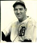1935-39 Lynwood Rowe Detroit Tigers "The Sporting News Collection Archives" Original Photo (Sporting News Collection Hologram/MEARS Photo LOA)
