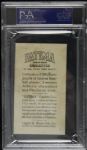 1914 Roger Bresnahan T222 Fatima Card PSA PR 1