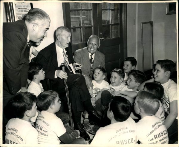 1936-87 Cooperstown Hall of Fame Induction Ceremonies "The Sporting News Collection Archives" Original Photos (Sporting News Collection Hologram/MEARS Photo LOA) - Lot of 18