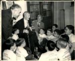 1936-87 Cooperstown Hall of Fame Induction Ceremonies "The Sporting News Collection Archives" Original Photos (Sporting News Collection Hologram/MEARS Photo LOA) - Lot of 18