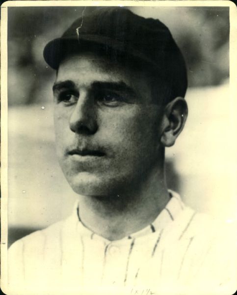 1912 Fred Snodgrass New York Giants "The Sporting News Collection Archives" Original 8" x 10" Photo (Sporting News Collection Hologram/MEARS Photo LOA)