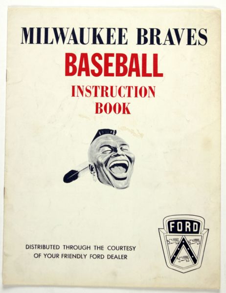 1963-65 Milwaukee Braves Instructional Book 