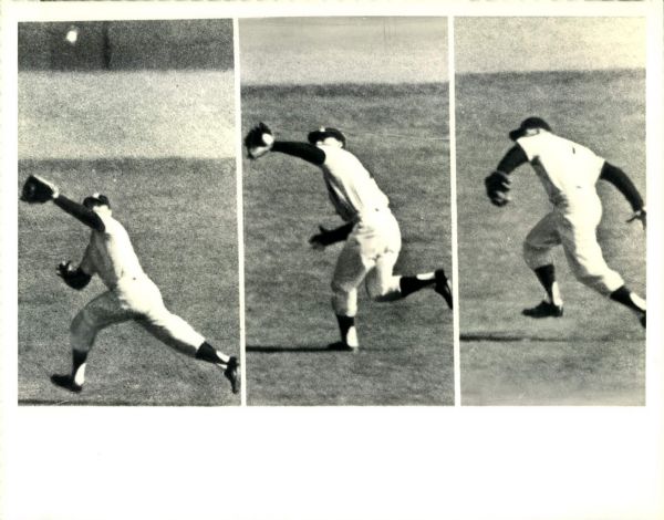 1956 World Series Mickey Mantle New York Yankees "SPORT Magazine Collection Archives" Original Photo (MEARS Photo LOA)