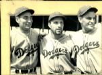 1939 Toni Lazzeri Dolph Camilli Cookie Lavagetto Brooklyn Dodgers "The Sporting News Collection Archives" Original Photo (Sporting News Collection Hologram/MEARS Photo LOA)