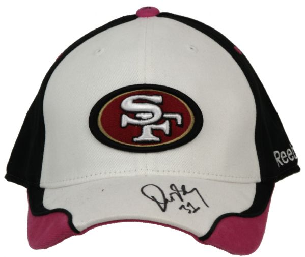 2009 Dre Bly San Francisco 49ers Game Worn Signed Cap PSA/DNA NFL Auctions Certificate 