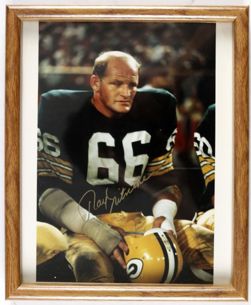 1990s Ray Nitschke Green Bay Packers Signed 8" x 10" Photo - JSA 
