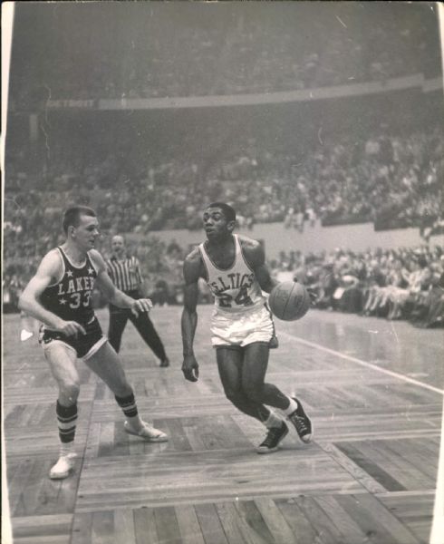 1957-63 Sam Jones Boston Celtics "SPORT Magazine Collection Archives" Original Photo (MEARS Photo LOA)