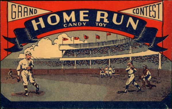 1937 Grand Home Run Candy Toy Envelope 