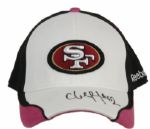 2009 Chilo Rachal San Francisco 49ers Game Worn Signed Sideline Cap PSA/DNA NFL Auctions Certificate