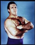 1950s Bruno Sammartino WWF Legend Signed 8 x 10 Photo  - JSA