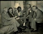 1950s circa Leroy "Satchel" Paige "The Sporting News Collection Archives" Original 8" x 10" Photos (Sporting News Collection Hologram/MEARS Photo LOA) - Lot of 2