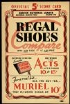 1938 Boston Braves vs. Cincinnati Reds Scorecard - Amazing Condition