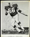 1970s Ray Nitschke Green Bay Packers Signed 8" x 10" Photo Made Out To His Wife "To Jackie Love You" - JSA 