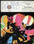 1974 World Football League Program - Lot of 4