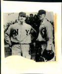 1904-05 Frank Bowerman Christy Mathewson New York Giants "The Sporting News Collection Archives" Original Photo (Sporting News Collection Hologram/MEARS Photo LOA)