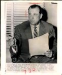 1935-57 Hank Greenberg Detroit Tigers Cleveland Indians The Sporting News Collection Archives Original Photos (Sporting News Collection Hologram/MEARS Photo LOA) - Lot of 13
