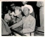 1952 Roy Rogers "The Sporting News Collection Archives" Original Photo (Sporting News Collection Hologram/MEARS Photo LOA)