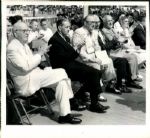 1958 Ty Cobb Frank Frisch Home Run Baker Hall of Fame Induction Ceremony "The Sporting News Collection Archives" Original Photo (Sporting News Collection Hologram/MEARS Photo LOA)