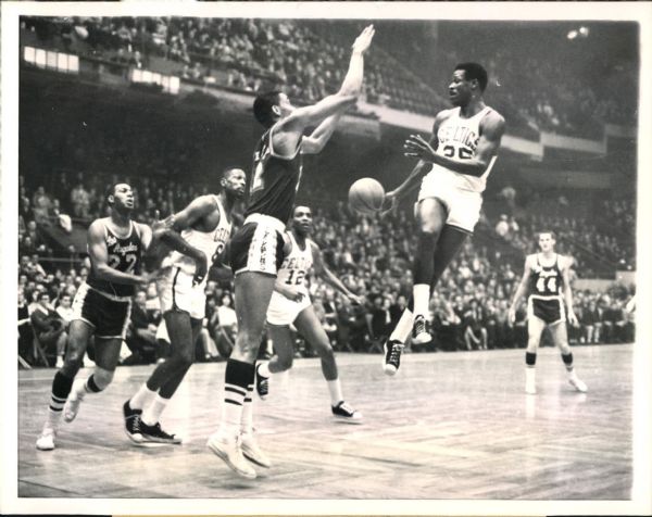 1962-92 K C Jones Boston Celtics Seattle SuperSonics "SPORT Magazine Collection Archives" Original Photos (MEARS Photo LOA) - Lot of 3