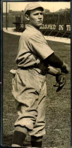 1908-15 circa Smoky Joe Wood Boston Red Sox "The Sporting News Collection Archives" Original 3" x 6" Photo (Sporting News Collection Hologram/MEARS Photo LOA)