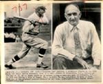 1951 Shoeless Joe Jackson Chicago White Sox "The Sporting News Collection Archives" Original Photo (Sporting News Collection Hologram/MEARS Photo LOA)