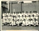1935 NL Champion Chicago Cubs Team Photo "The Sporting News Collection Archives" Original 7" x 9" Photo (Sporting News Collection Hologram/MEARS Photo LOA)