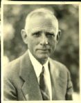 1933 Clark Griffith Washington Senators "The Sporting News Collection Archives" Original 8" x 10" Photo (Sporting News Collection Hologram/MEARS Photo LOA)