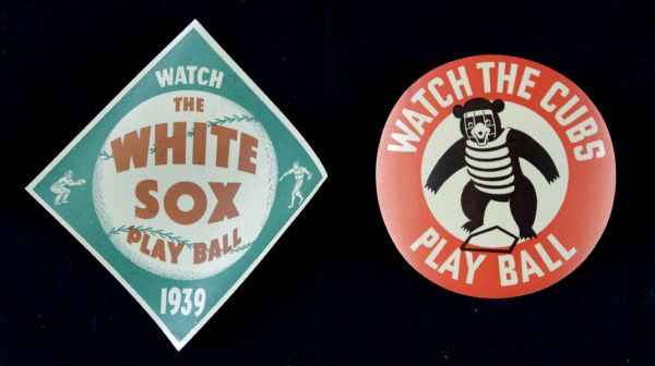 1939 Chicago White Sox & Cubs Home Schedule - Lot of 2 