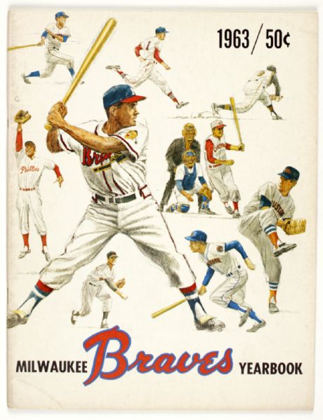 1963 Milwaukee Braves Yearbook