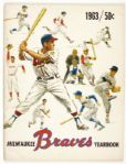 1963 Milwaukee Braves Yearbook