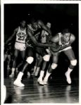 1964 Bob Boozer New York Knicks Walt Bellamy Baltimore Bullets "SPORT Magazine Collection Archives" Original Photo (MEARS Photo LOA)