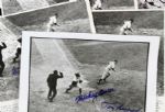 1941 Mickey Owen Brooklyn Dodgers & Tommy Henrich New York Yankees Signed 8" x 10" Photo - Lot of 4 - JSA 