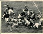 1946-50 George McAfee Sid Luckman Chicago Bears "The Sporting News Collection Archives" Original Photo (Sporting News Collection Hologram/MEARS Photo LOA)