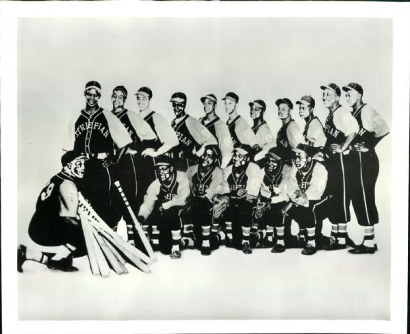 1940 Ethiopian Clowns Negro League "The Sporting News Collection Archives" Original Photo (Sporting News Collection Hologram/MEARS Photo LOA)