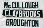 1970's - 2000's Green Bay Packers Jersey Game Used Nameplate Lot of (14)